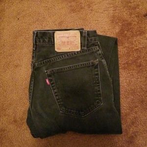 Levi's Relaxed Fit Black Jeans